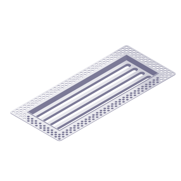 12"x4" Linear Inset Vent
