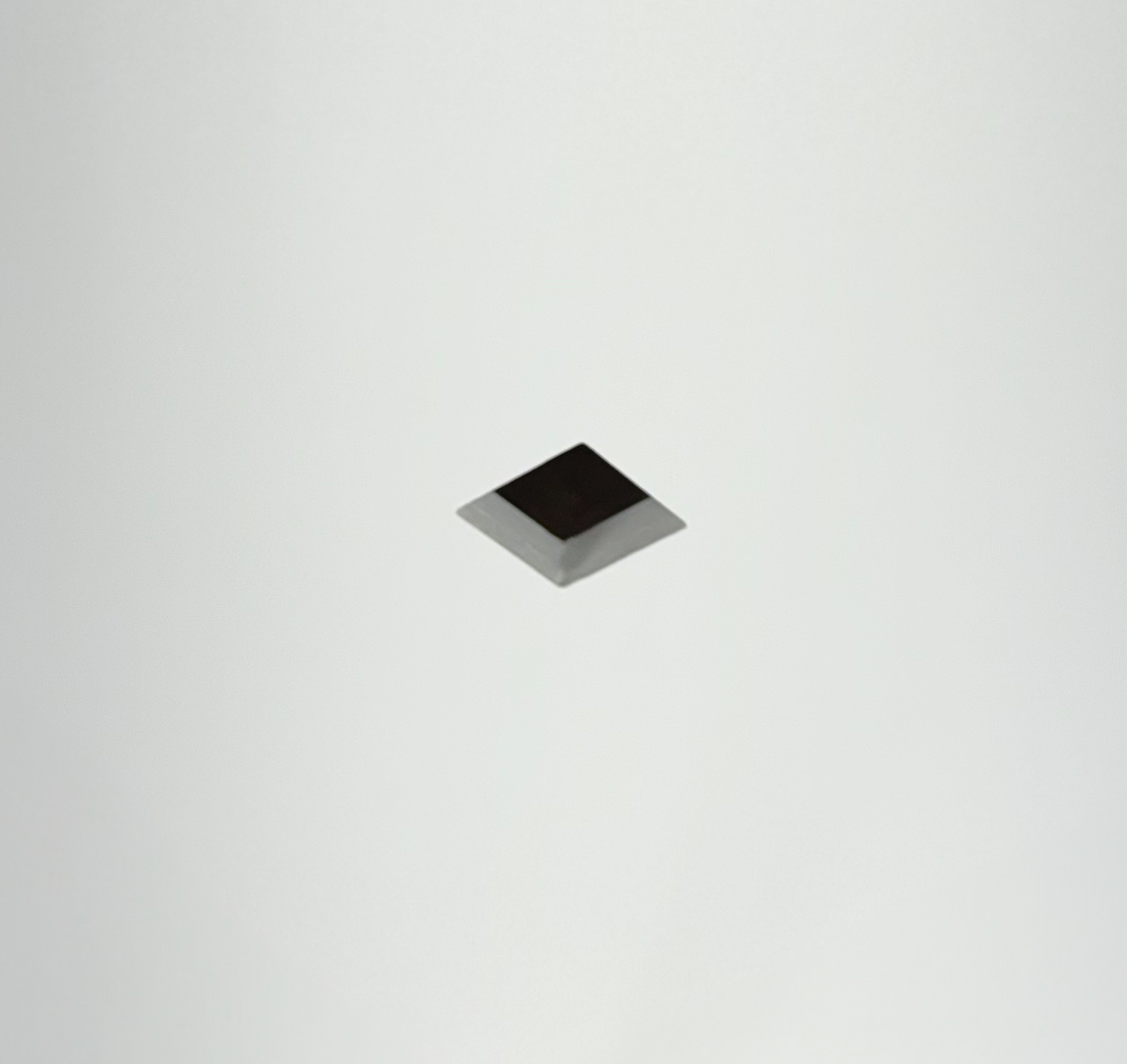Modern 2-Inch Square Trimless Plaster-In High Velocity Outlet