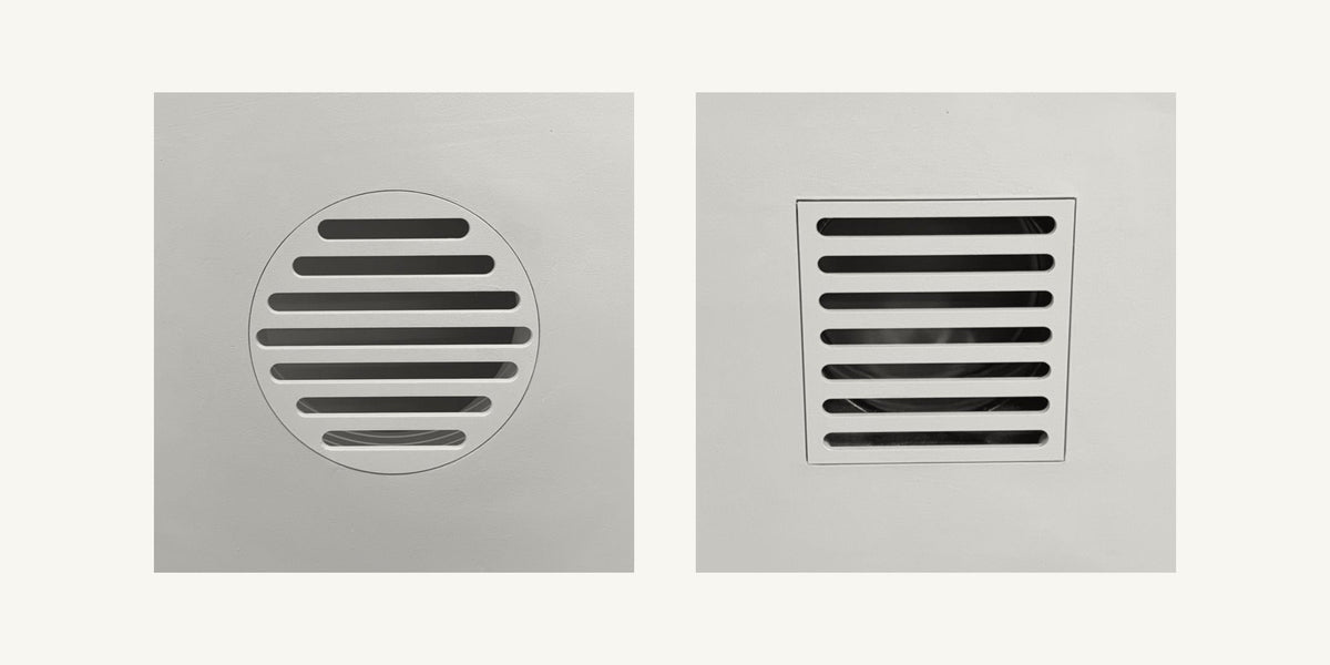 Size the bathroom vent to the fan.
