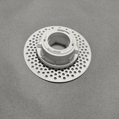 Modern 2-Inch Hexagon Trimless Plaster-In High Velocity Outlet