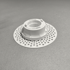 Modern 2-Inch Square Trimless Plaster-In High Velocity Outlet