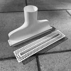 12" Linear High Velocity Plaster-In Outlet