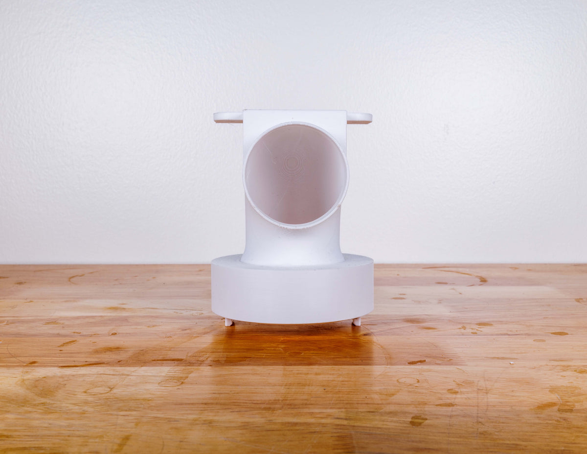 Modern 2-Inch Round Trimless Plaster-In High Velocity Outlet