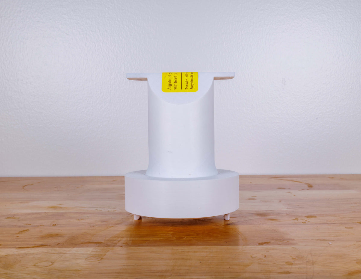 Modern 2-Inch Round Trimless Plaster-In High Velocity Outlet