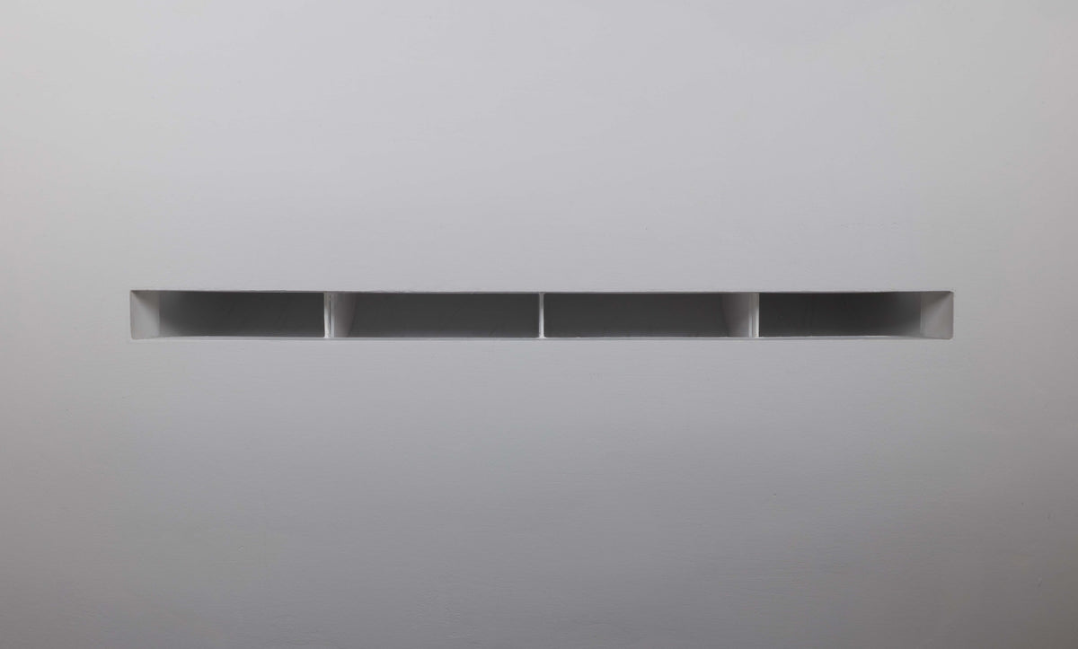 12" Linear Slot Plaster-In Vent for Traditional HVAC
