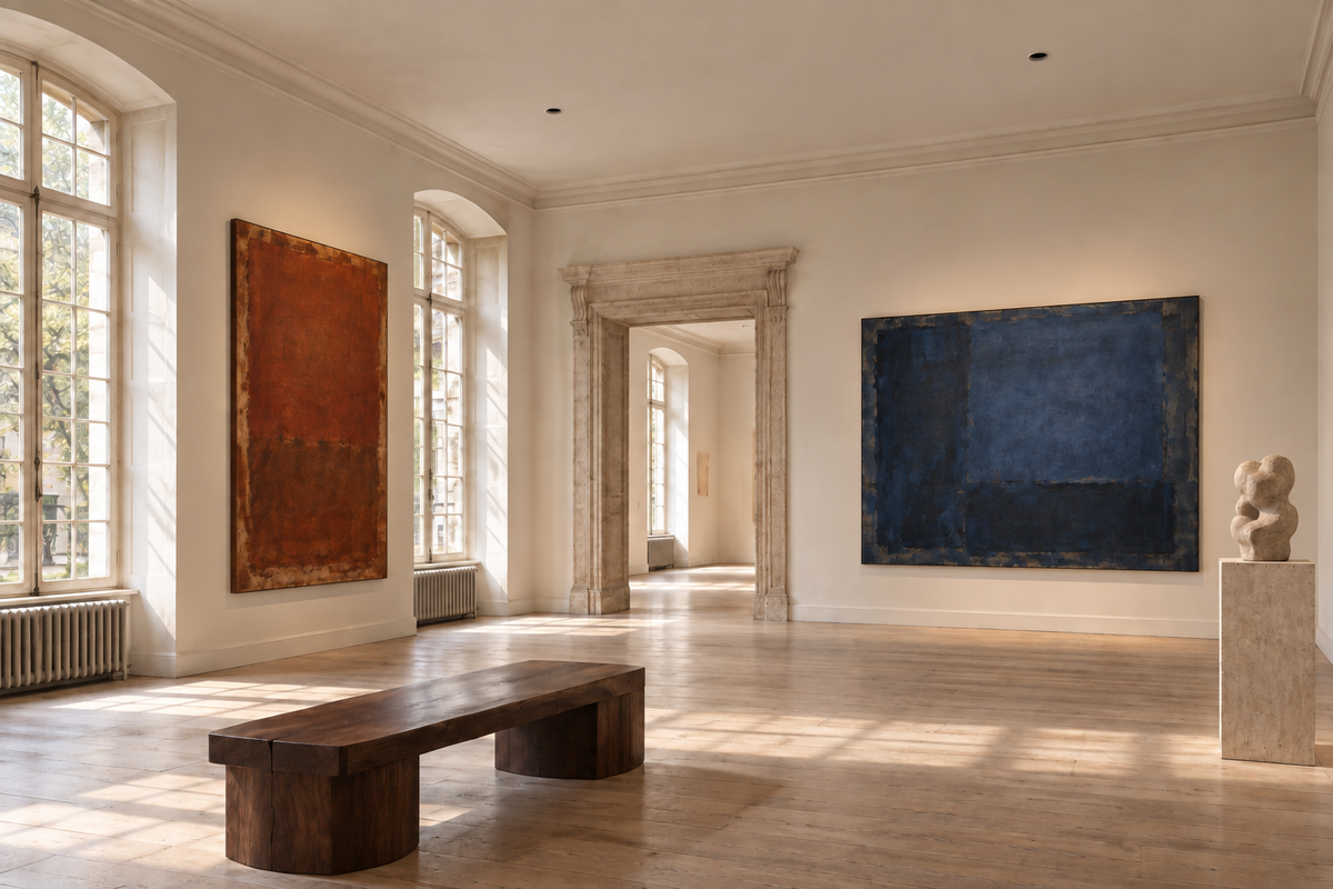 Keep the attention on the art. — Gallery · R2 round