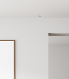 Modern 2-Inch Round Trimless Plaster-In High Velocity Outlet