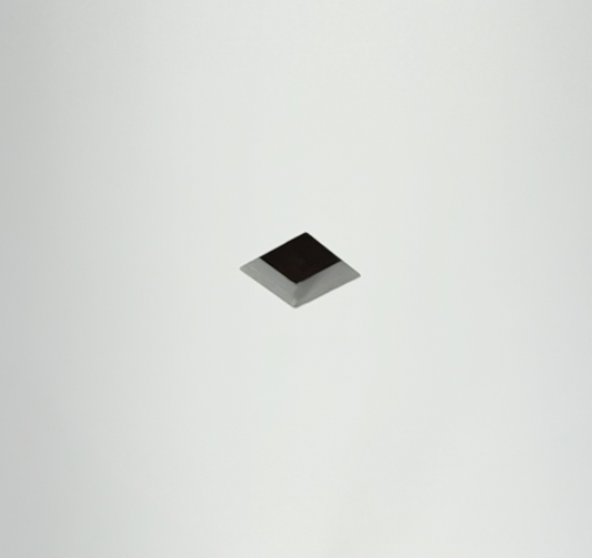 Modern 2-Inch Square Trimless Plaster-In High Velocity Vent